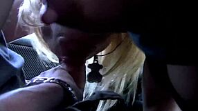 blonde alone and with a great desire for cocks