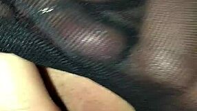 skinny milf hot wife spreads pussy for cumshot close up before cleaning