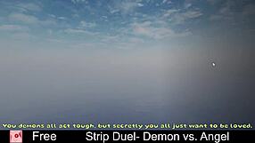 Strip Duel Demon Vs Angel.