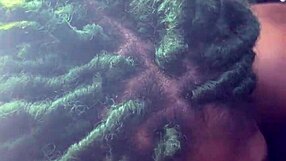 Big daddy chevy impala performs deepthroat blowjob and rides muscular bodybuilder.