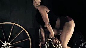 Twerking booty shakes wildly.