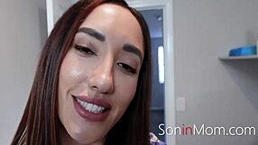 Hot Step Mom Blowjob