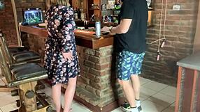 Hey, hot milf upskirt fuck with the neighbors