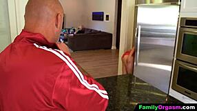 Familyorgasm - Stepdad Pounds Athlete Daughter After Game