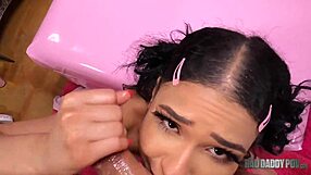 omg, baddaddypov - adorable brunette teen ryder rey totally owns her stepdad’s cock!