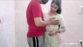 this real married desi indian couple gets horny and rough