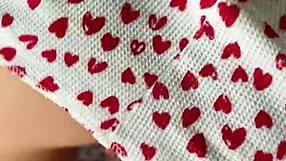 Couple enjoys morning sex with cum on petite body