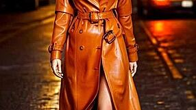 outdoor leather fantasy with redhead friend in part 3