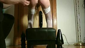 Amateur couple explores anal toys intimately