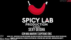 sexy geisha mia marin takes care of her samurai