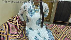 Young 18+ stepmom talks dirty and gets bent over for fucking