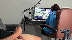 Latina Femdom Risks Exposing Big Cock!