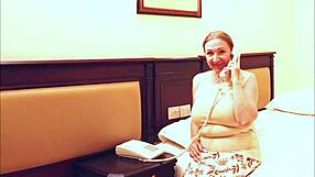 mature busty cougar feels thrilled luring men for sex compilation