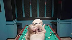 Fucked Gorgeous Teen On Pool Table