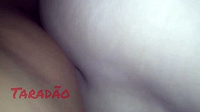 Big tits homemade brunette gets fucked in the ass with cum