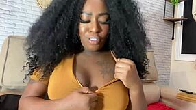 She guides my jerk off while her breast squirts milk, you naughty guy