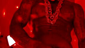 Hallelujah Johnson worships huge black cock with passion