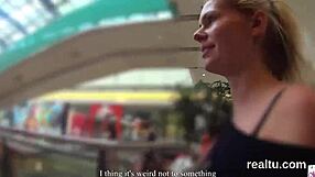 Adorable Czech Girl Teased In Supermarket And Ridden In POV!