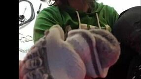 foot fetish femdom sexting compilation with humiliation