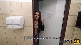 Sweet Revenge In Czech Reality Toilet Scene