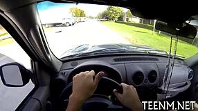 Young Ava Taylor bends over for rough doggystyle in a cash deal.