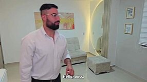 Colombian hires couple for housekeeping and fucks the pretty girl behind her husband's back.