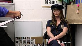 Petite cop hottie fucked hard!