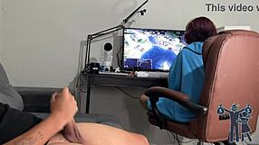 Latina Femdom Risks Exposing Big Cock!