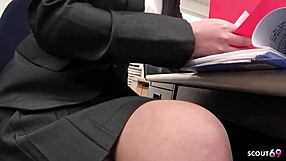 Japanese secretary uncensored solo masturbation to orgasm at toilet while work.