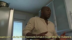 Milf Cristale Rock Lets Horny Black Guy Fuck Her Tight Asshole with Deepthroat and Facial