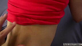 Amateur Teen Cam Girl Masturbating and Rimming Suspended Step Sis