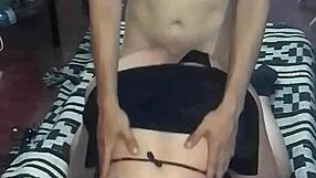 Police Woman Fucks Stranger After Party in Sexy Thong