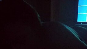 Redbone amateur passionately worships massive black cock with deepthroat blowjob