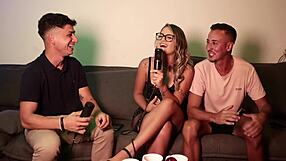 Michael Douglas in sheer red! Crazy fetish recording public fucking and humiliation.