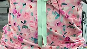 Caressing Latina Virgin's Body