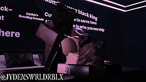 Ošukám tu snowbunny fanynku na Robloxu mým velkým černým kokotem