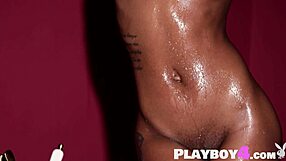 Petite ebony alicia enjoyed hot posing and milf revealed stunning body undressing