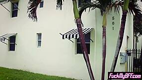 Petite 18+ Teen Brunette Takes Big Cock in Wild 4some