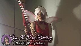 Southern Belle Bj Queen Swallows Deepthroat Facefuck And Facial In Sexy Cosplay - Big N Sexy Britney Plays Cupid.