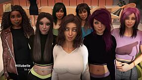 This 3D video of a fat curvy woman with big tits is so hot