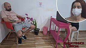 Pulled Out My Cock and Masturbated Publicly in Waiting Room While Receptionist Watched