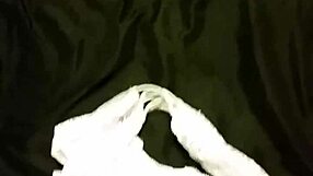 Jerking With My Wife's Panties Evokes Deep Emotional Release. The Scent And Texture Intensify The Experience.