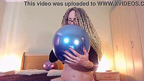 Custom balloon video featuring alternative curvy mommy