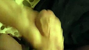 Lady Performs Glass Wank