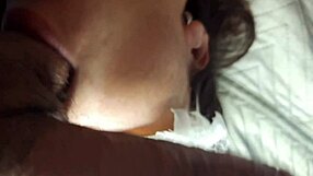 She Sucked My Cock Head and Hairy Balls with Sloppy Passion