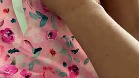 Caressing Latina Virgin's Body