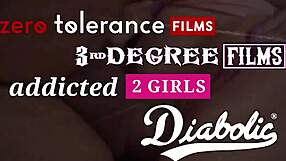 brunette uses strapon to fuck gia derza's ass