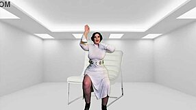 Granny Princess Leia as Darth Vader Creampies Darth Tochter
