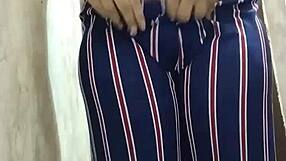 Indian Girl Riya Thakur Bathes And Makes Video For Boyfriend!