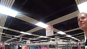 Adorable Czech Girl Teased In Supermarket And Ridden In POV!